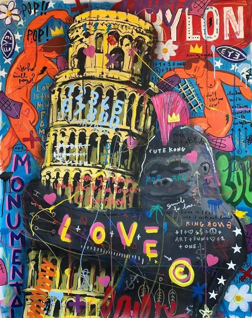 Stampa su tela da intelaiare — Street Art