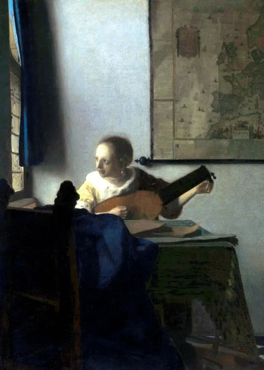 Stampa su tela da intelaiare — Homage to Vermeer