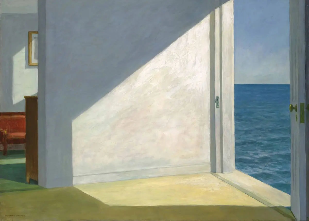 Stampa su tela da intelaiare — Homage to Hopper