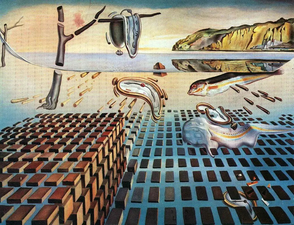 Stampa su tela da intelaiare — Homage to Dalì