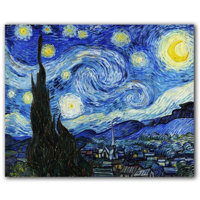 Stampa su tela da intelaiare — Homage to Van Gogh