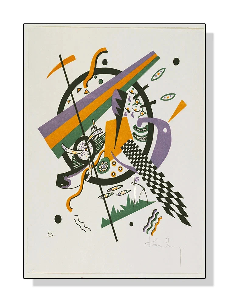 Stampa su tela da intelaiare — Homage to Kandinsky
