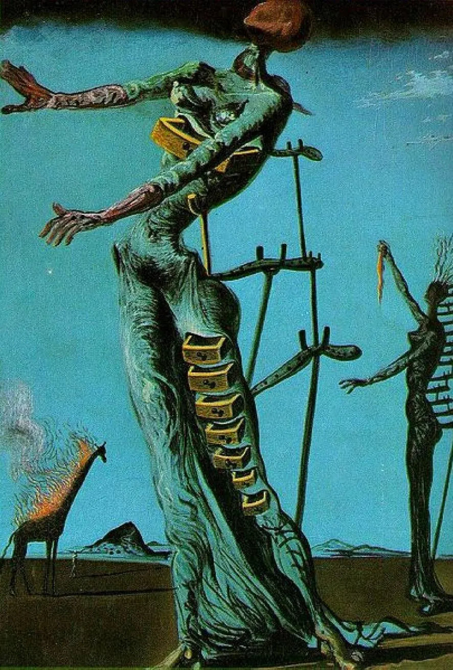 Stampa su tela da intelaiare — Homage to Dalì