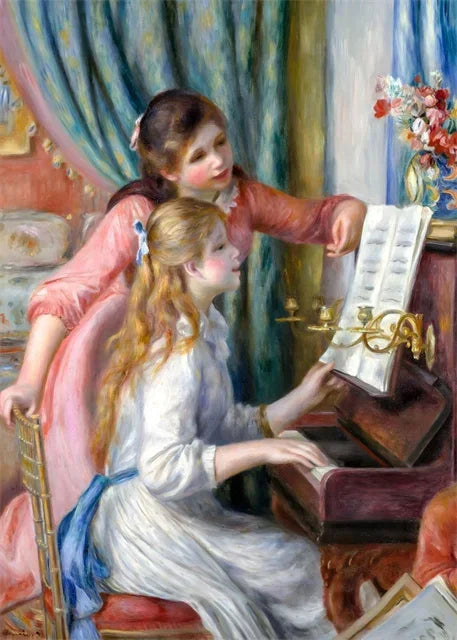Stampa su tela da intelaiare — Homage to Renoir
