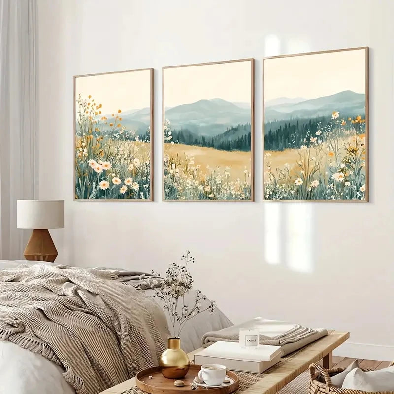 Stampa su tela da intelaiare — Fiori di Montagna