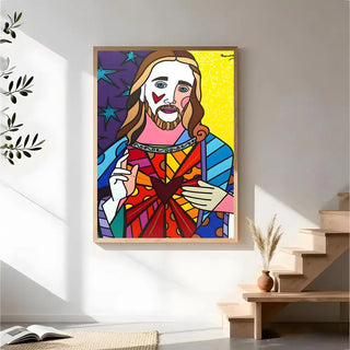 Stampa su tela da intelaiare — Homage to Britto