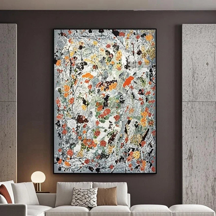 Dipinto a mano da intelaiare — Homage to Pollock