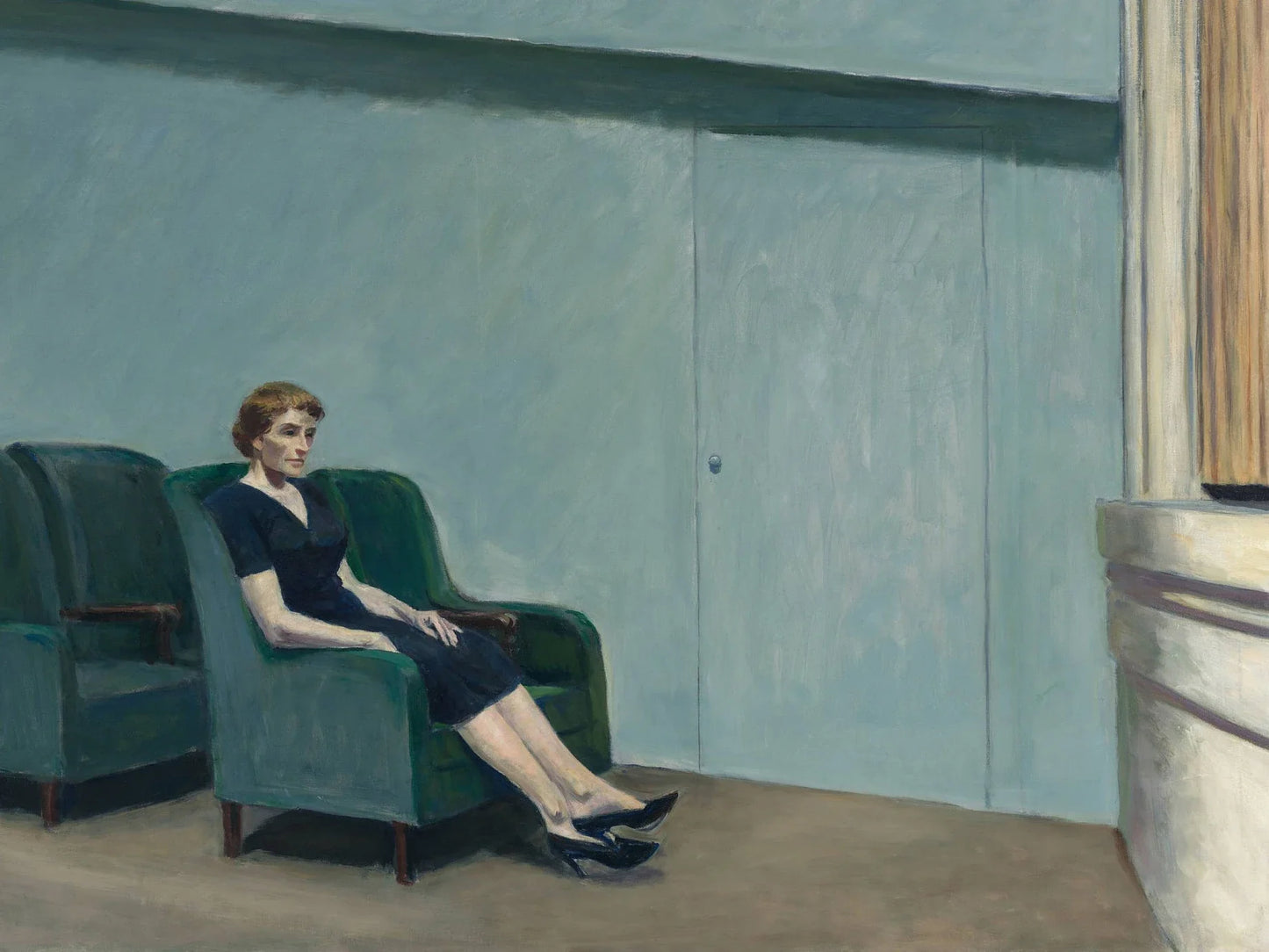 Stampa su tela da intelaiare — Homage to Hopper