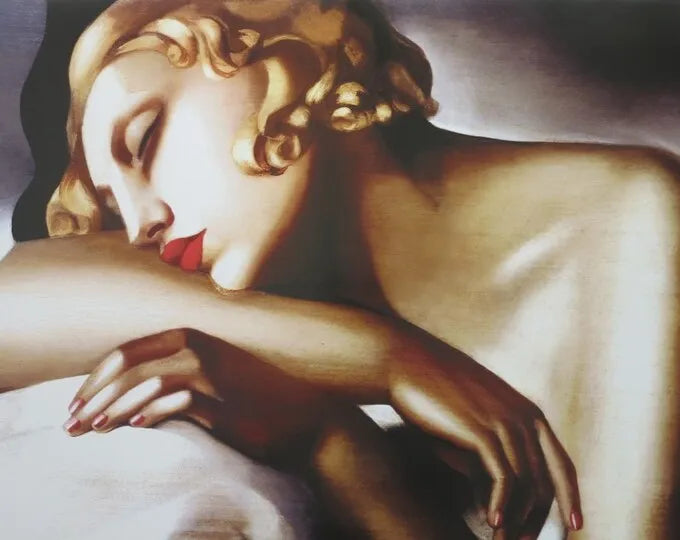 Stampa su tela da intelaiare — Homage to Lempicka