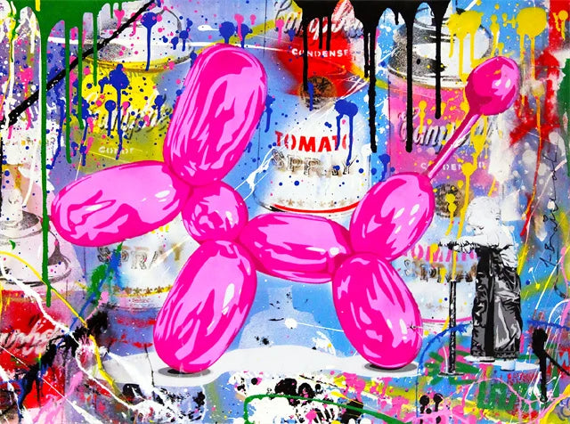 Stampa su tela da intelaiare — Homage to Banksy