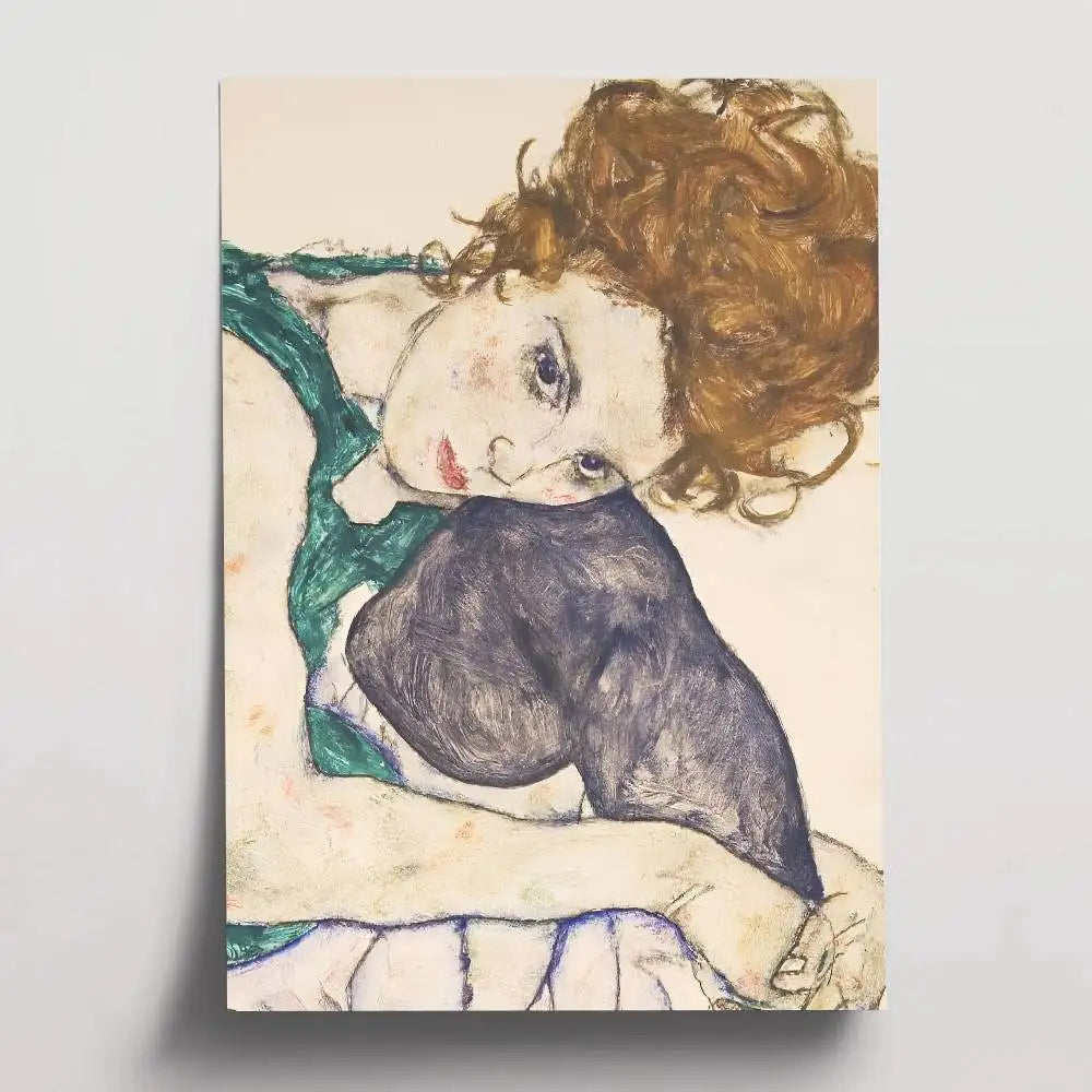 Stampa su tela da intelaiare — Homage to Schiele