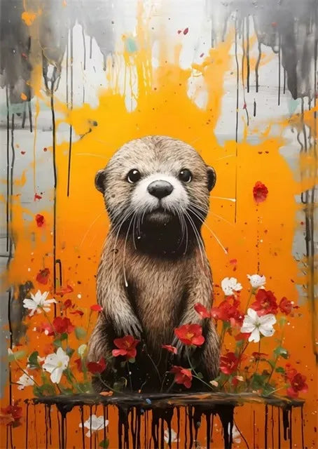 Stampa su tela da intelaiare — Homage to Banksy
