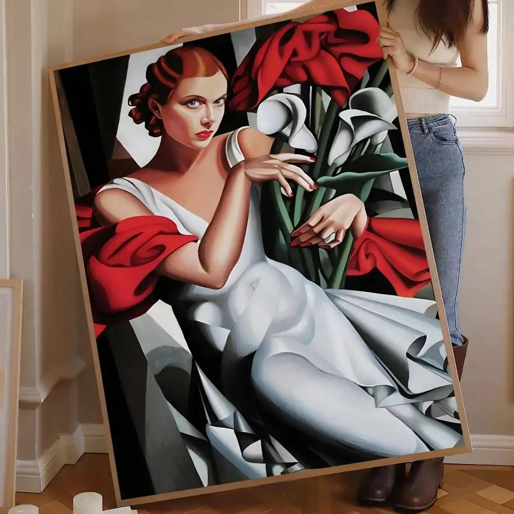 Stampa su tela da intelaiare — Homage to Lempicka