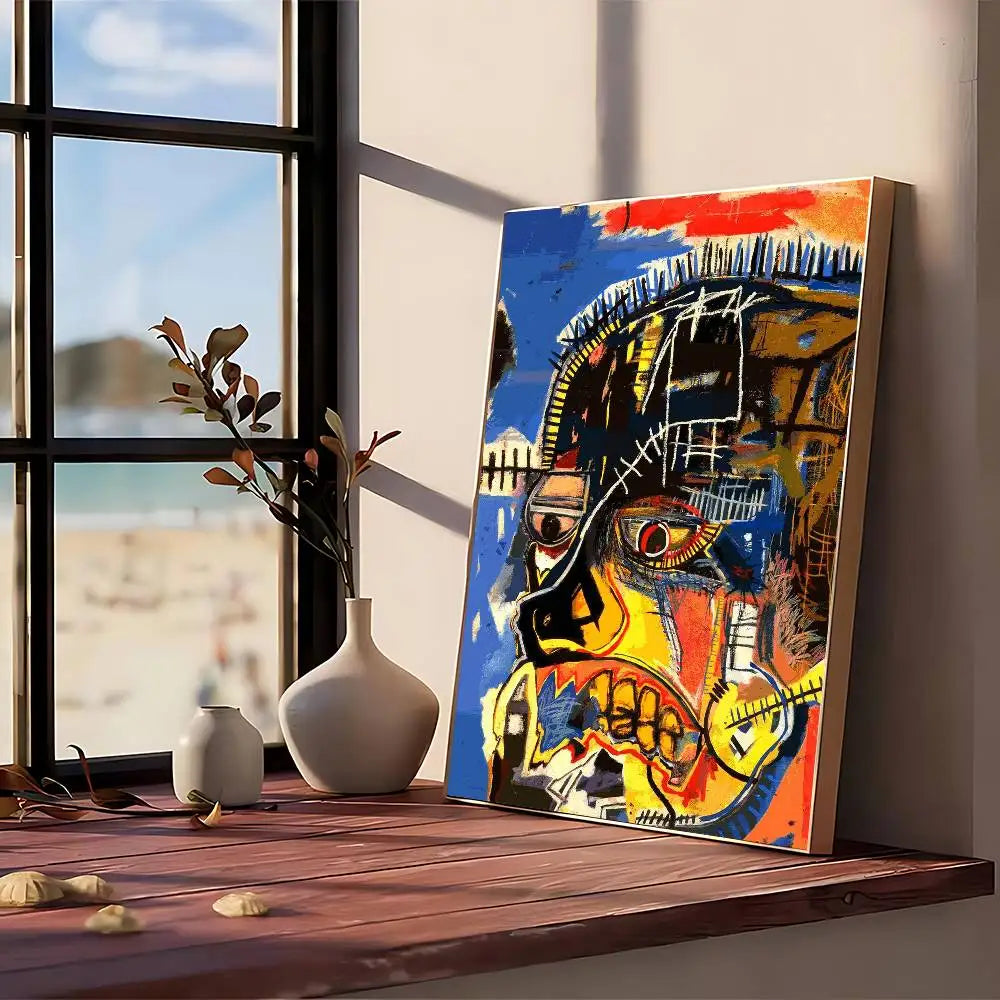 Stampa su tela da intelaiare — Homage to Basquiat