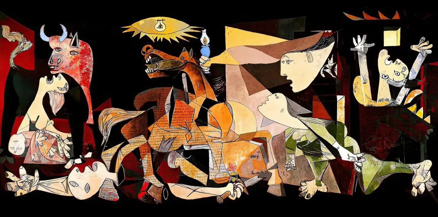 Stampa su tela da intelaiare — Homage to Picasso