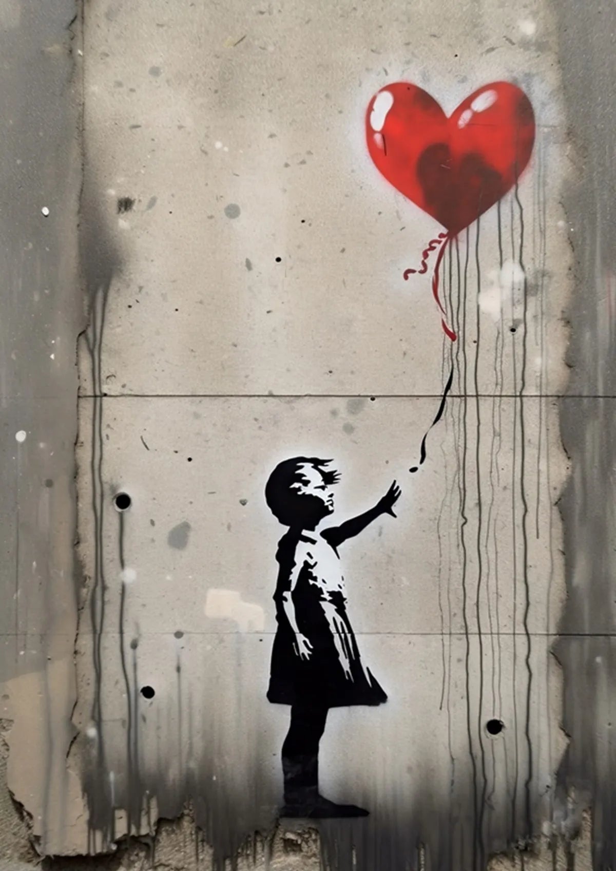 Stampa su tela da intelaiare — Homage to Banksy