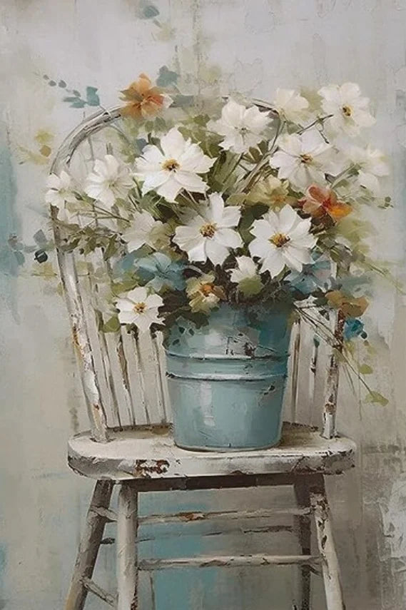 Stampa su tela da intelaiare — Fiori di Campo