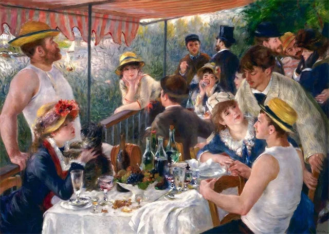 Stampa su tela da intelaiare — Homage to Renoir