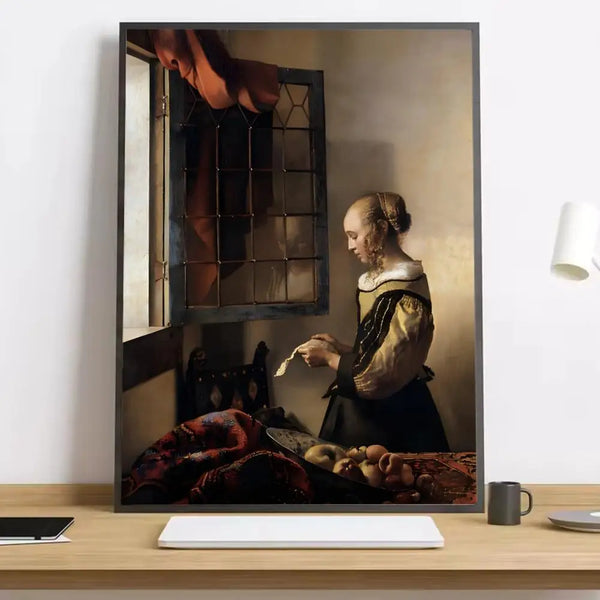 Stampa su tela da intelaiare — Homage to Vermeer