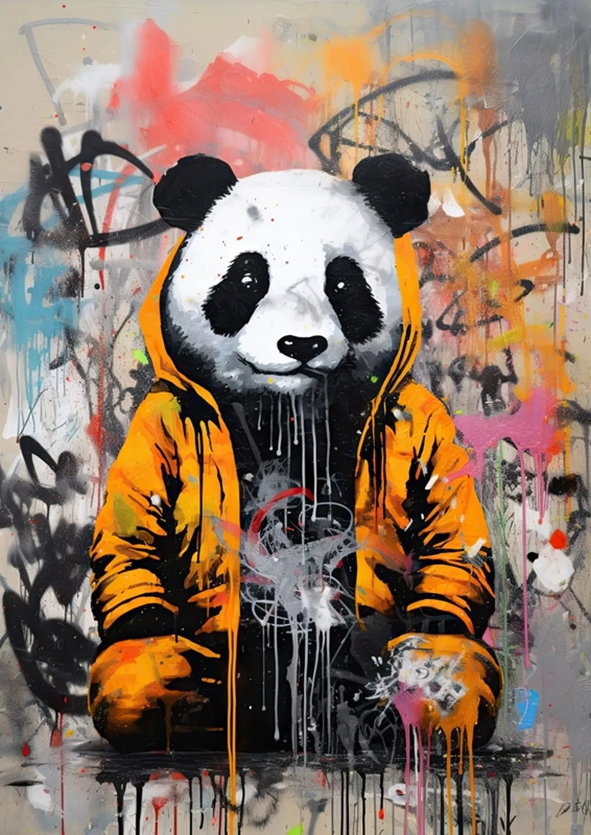 Stampa su tela da intelaiare — Homage to Banksy