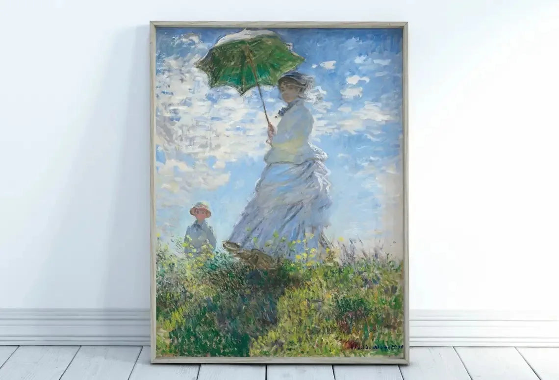 Stampa su tela da intelaiare — Homage to Monet