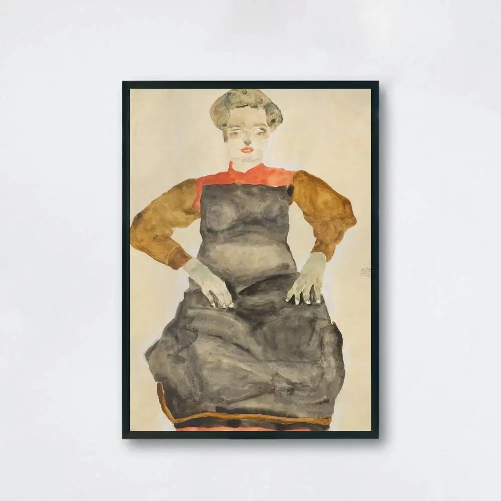 Stampa su tela da intelaiare — Homage to Schiele