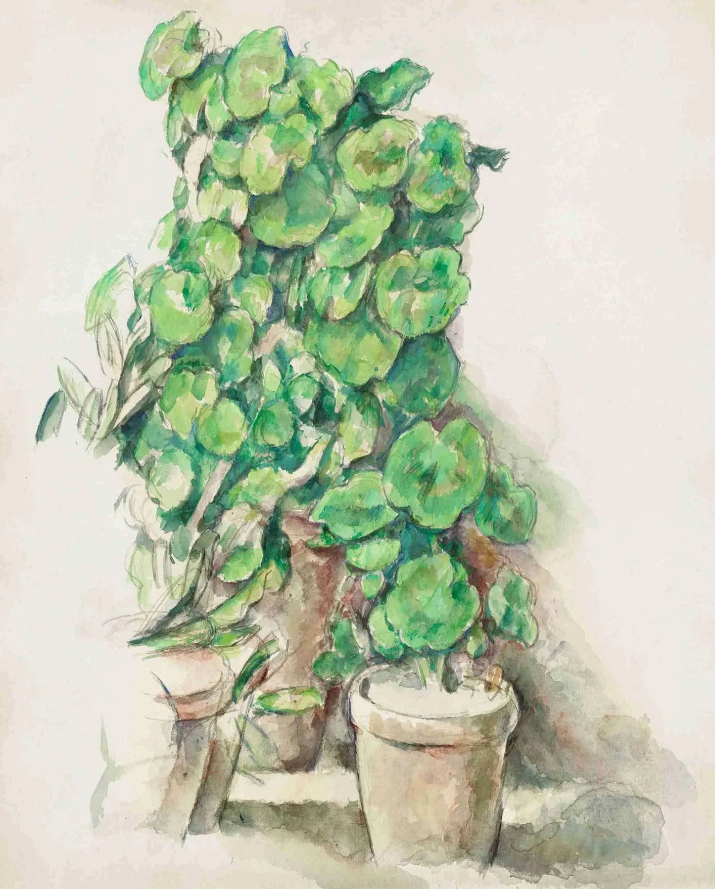 Stampa su tela da intelaiare — Homage to Cézanne