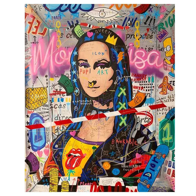Stampa su tela da intelaiare — Street Art