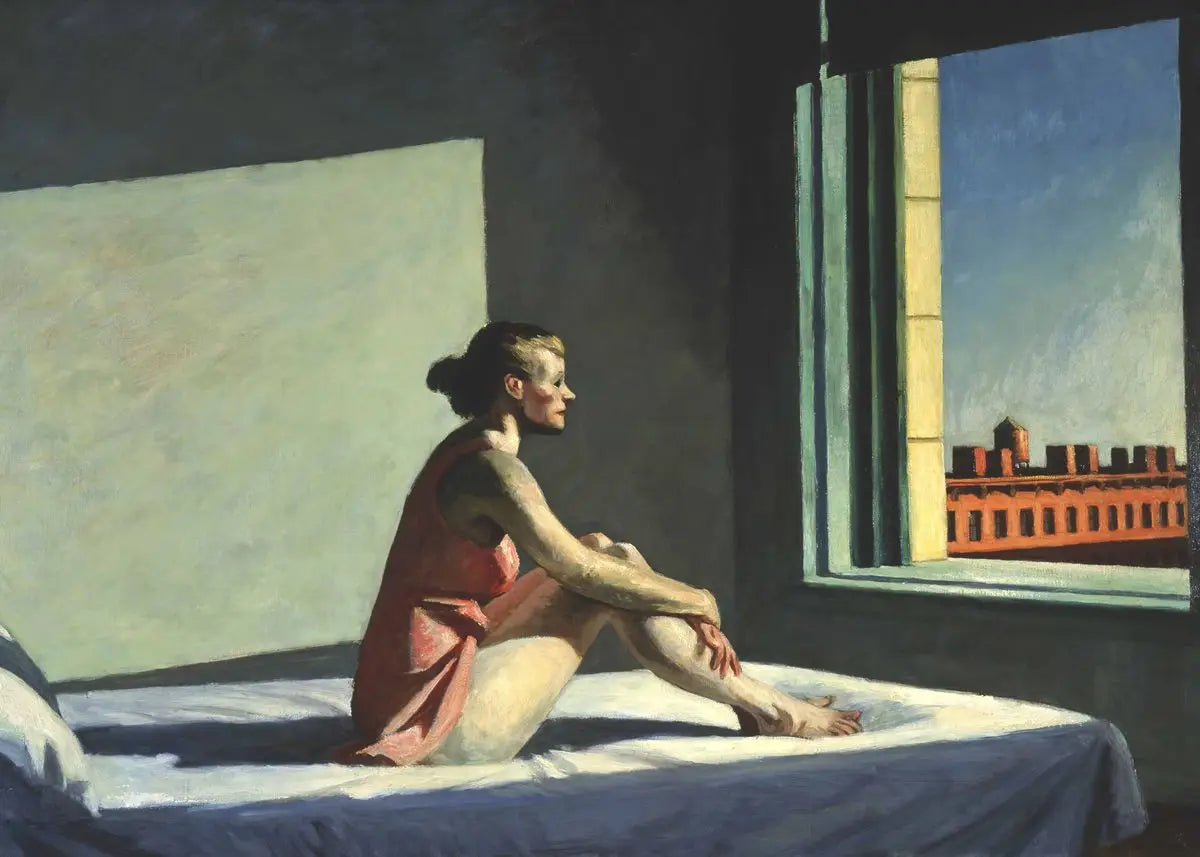 Stampa su tela da intelaiare — Homage to Hopper