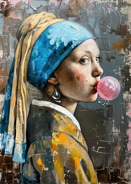 Stampa su tela da intelaiare — Homage to Banksy