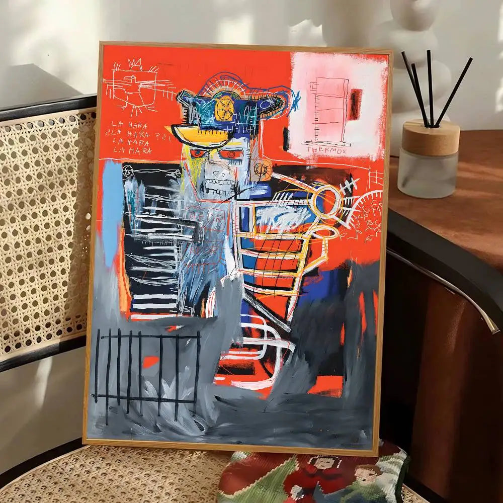 Stampa su tela da intelaiare — Homage to Basquiat