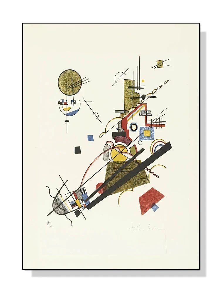 Stampa su tela da intelaiare — Homage to Kandinsky