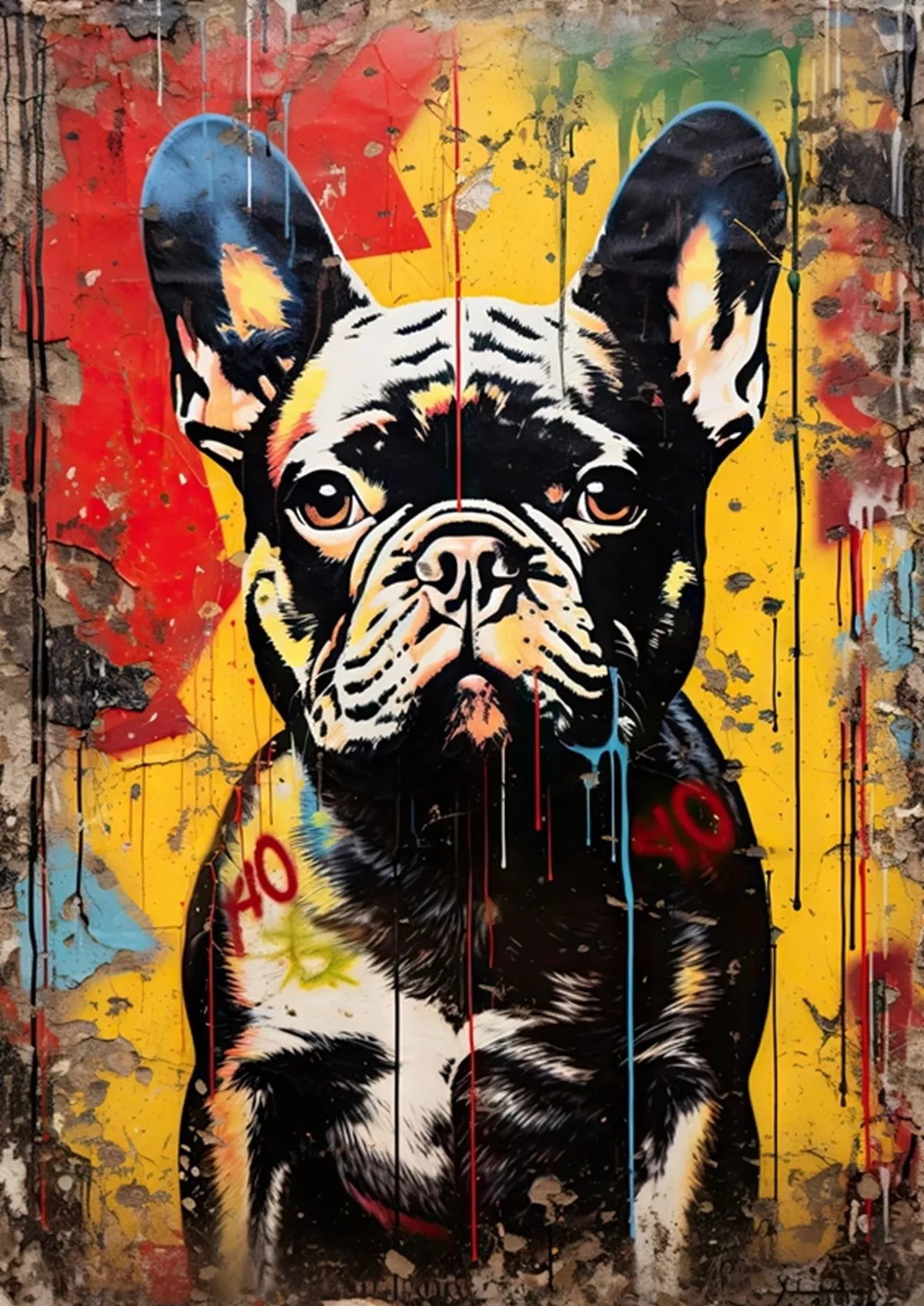 Stampa su tela da intelaiare — Homage to Banksy