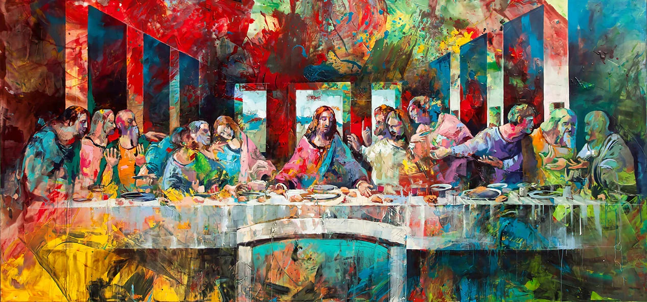 Stampa su tela da intelaiare — Ultima Cena