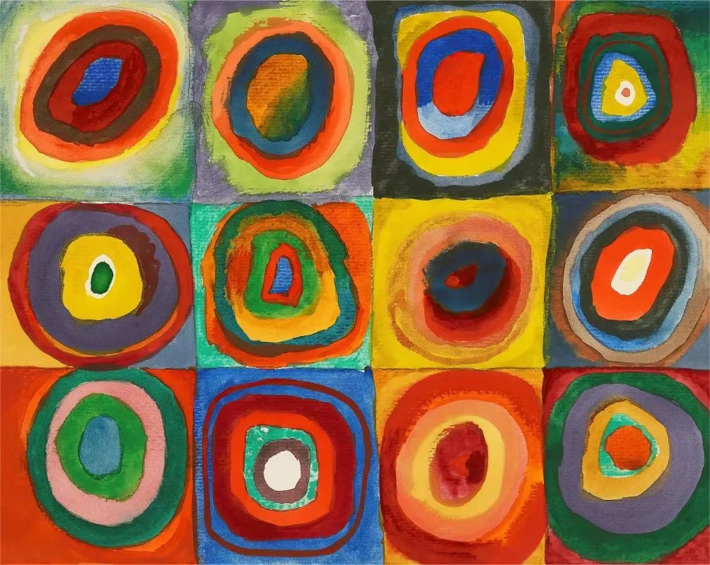 Stampa su tela da intelaiare — Homage to Kandinsky