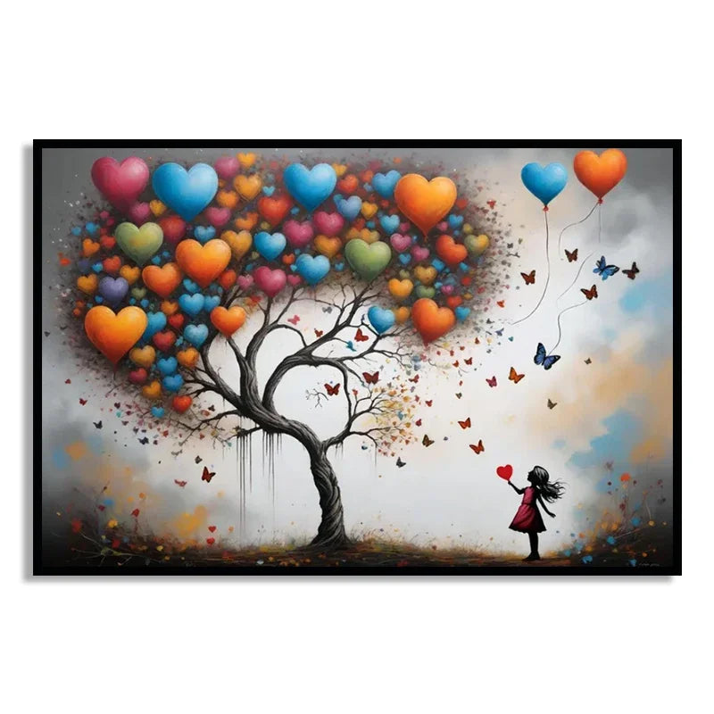 Stampa su tela da intelaiare — Homage to Banksy