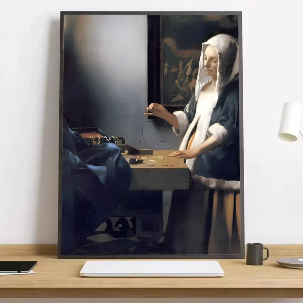 Stampa su tela da intelaiare — Homage to Vermeer