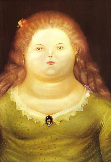 Stampa su tela da intelaiare — Homage to Botero