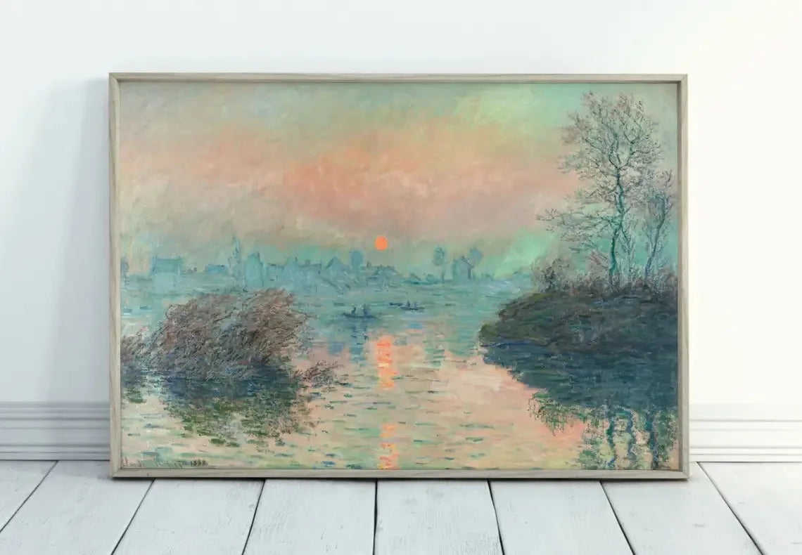Stampa su tela da intelaiare — Homage to Monet