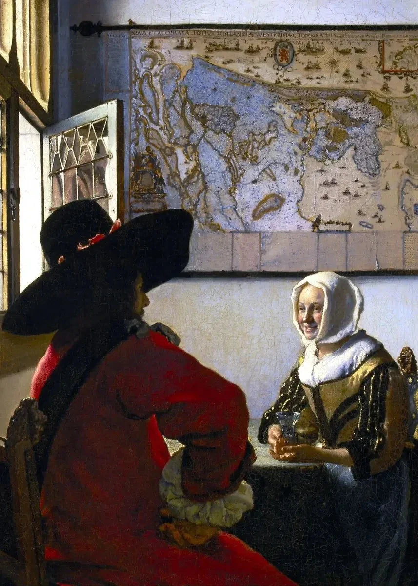 Stampa su tela da intelaiare — Homage to Vermeer
