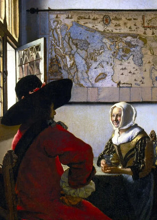 Stampa su tela da intelaiare — Homage to Vermeer