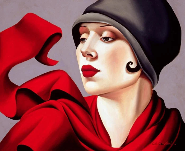 Stampa su tela da intelaiare — Homage to Lempicka