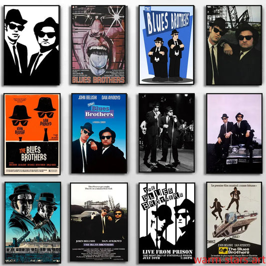 Stampa su tela da intelaiare — The Blues Brothers