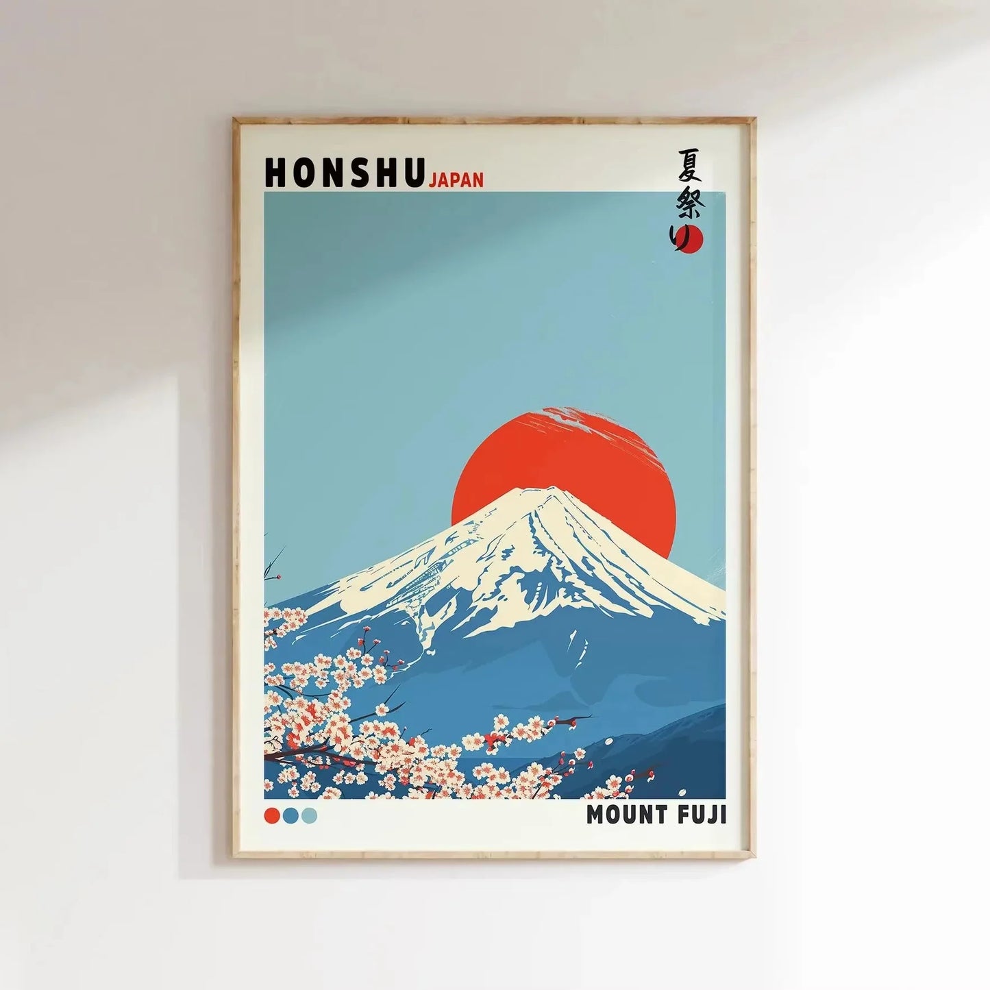 Stampa su tela da intelaiare — Monte Fuji