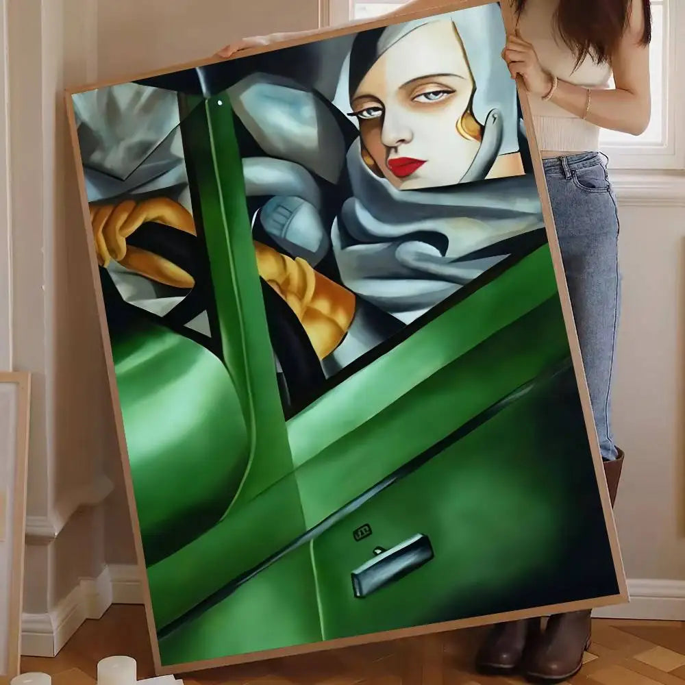 Stampa su tela da intelaiare — Homage to Lempicka