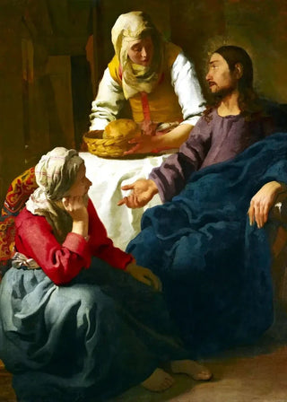 Stampa su tela da intelaiare — Homage to Vermeer