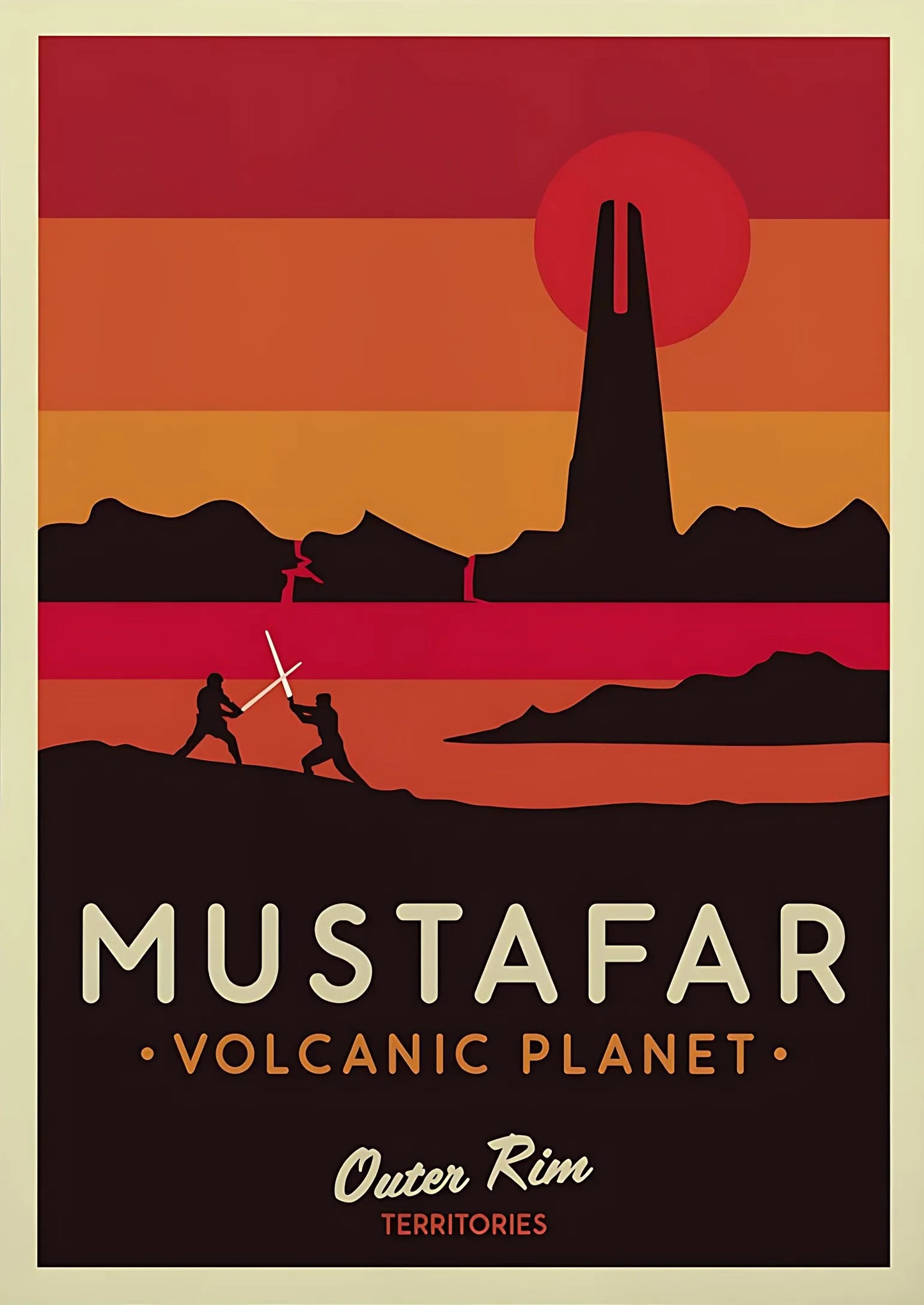 Stampa su tela da intelaiare — Homage to Star Wars