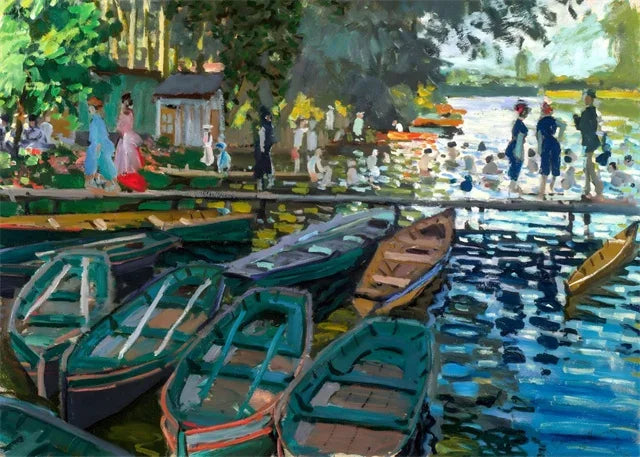 Stampa su tela da intelaiare — Homage to Renoir
