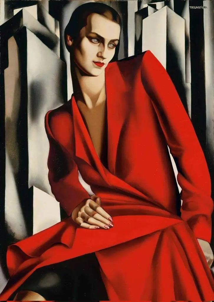 Stampa su tela da intelaiare — Homage to Lempicka
