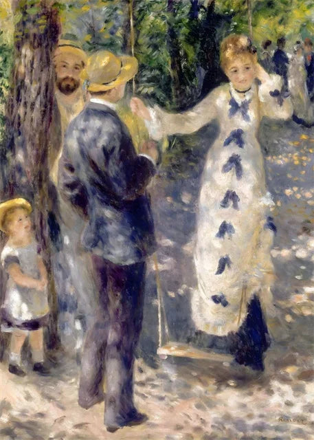 Stampa su tela da intelaiare — Homage to Renoir